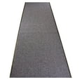 thumbnail image 1 of Custom Size Heavy Duty Entry Cut to Size Roll Gray Runner Rug Utility Runner Slip Skid Resistant PVC Backing Anti Bacterial Customize by Feet Rug Runner, 1 of 5