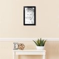 thumbnail image 3 of ArtToFrames 10" x 17" Satin Black Double Step Lip Picture Frame, 10x17 inch Black Wood Poster Frame (WOM-1418), 3 of 7