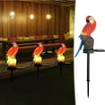 thumbnail image 3 of Garden Solar Light Outdoor Decor, Solar LED Light with Stake, Lawn Resin Decor Decorative Landscape Lights Pathway Patio Outdoor Parrot Animal Garden Placement Light, 3 of 6
