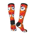 thumbnail image 4 of Daiia Sports Socks 4th of July Gnomes Printed Novelty Crew Socks for Men Women Knee High Socks Cotton Socks Soft & Breathable Support Unisex Socks, 4 of 9