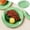 Green, variant on SHIMELE Stylish Breakfast Plates Ceramic-Look Serving Dishes Round Dining Plates Elegant Tableware Heat-Resistant Shatterproof Stackable Kitchen Plates for Home and Restaurant