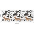 thumbnail image 7 of Dachshund Footprint Kitchen Rug Mat,Kitchen Runner Rugs Non Skid Washable,Decorative Kitchen Floor Mats for Kitchen,Sink,Laundry,17"x47.2", 7 of 7