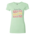 thumbnail image 2 of Wild Bobby, World's Best Bonus Mom Mother's Day Womens Slim Fit Junior Tee, Mint, Medium, 2 of 6