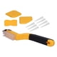 thumbnail image 3 of Kit de herramientas para quitar lechada, 11 piezas, herramienta para calafatear, herramienta para calafatear de silicona, kit de raspador de calafateo, diseño fácil de usar, 3 of 12