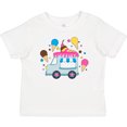 thumbnail image 3 of Inktastic Ice Cream Truck with Ice Cream Cones Boys or Girls Baby T-Shirt, 3 of 5