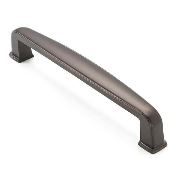 Cauldham 5 Pack Solid Kitchen Cabinet Handles Hole Centers Drawer Door Hardware Style T765 Oil Rubbed Bronze Com Solid Kitchen Cabinet Handles, Rubbed Bronze Kitchen Cabinet Pulls