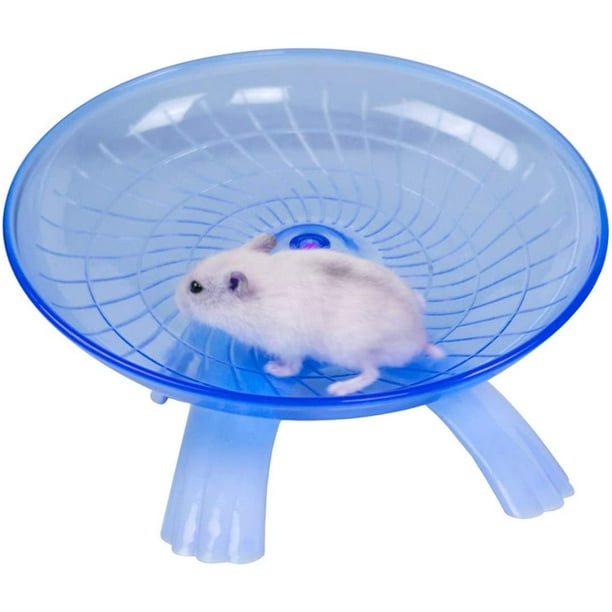 Hamster Flying Saucer Silent Running Exercise Wheel for Gerbil Rat