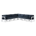 thumbnail image 1 of Meridian Furniture Nizuc Navy Outdoor Patio Modular Sectional, 1 of 9