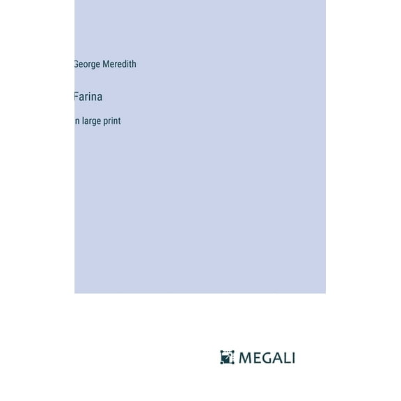 Farina: in large print (Hardcover)