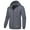 Dark Gray, variant on Fesfesfes Fashion Casual Fleece Coat Hoodie Long Sleeve Warm Color Hooded Sport Zipper Cardigan Jacket Long Sleeve Hooded Casual Outwear & Jackets