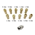 thumbnail image 1 of 10Pcs 0.5-3.2Mm Mini Drill Collet Chuck Brass Collet Chuck For Rotary Tools M8X0.75Mm Nut Power Tool Accessories, 1 of 7