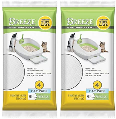 breeze cat pads bulk