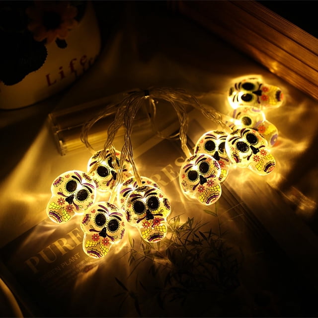 Luces de hadas de decoración linda de Halloween para decoración de Colco luz de halloween