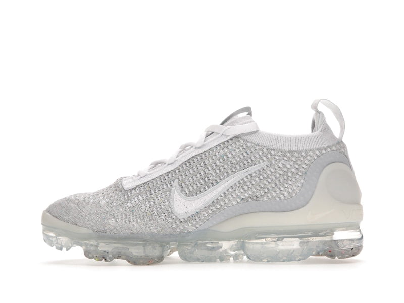 Nike Women's Air VaporMax 2021 FK White Pure Platinum Running Shoes, from StockX