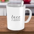 thumbnail image 5 of Maltese Coffee Mug | Love Is Having A Maltese | Dog Puppy Ceramic Cup, 5 of 5
