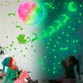 thumbnail image 1 of Teissuly Home Decoration Santa Claus Pull Cart Luminous Sticker Christmas Sticker Teissuly WER202310237207, 1 of 9