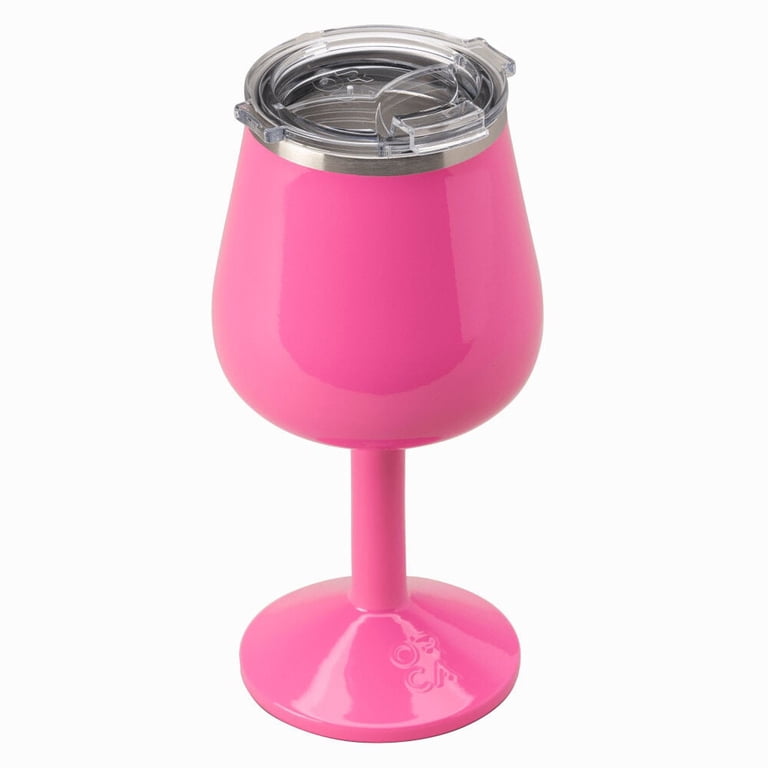Orca Vino 15 Oz Stainless Steel Vacuum-Sealed Wine Cup, Pink - Walmart.com