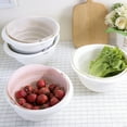 thumbnail image 3 of Reheyre Dual Layer Rice Wash Strainer Fruits Vegetable Cleaning Container Basket, 3 of 8
