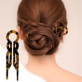 thumbnail image 2 of Xihbxyly Accesorio para El Cabello, Elegante Peine Insertable, Horquilla Multifuncional Duradera, Fácil de Hacer Moños, Uso Diario, Peinado para Ocasiones Especiales, Realza Tu Look., 2 of 6