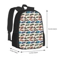 thumbnail image 3 of Daiia Train Backpack for Men and Women -Durable Backpack Large Capacity, Water-Resistant Bag with Adjustable Straps and Laptop Compartment, 3 of 9