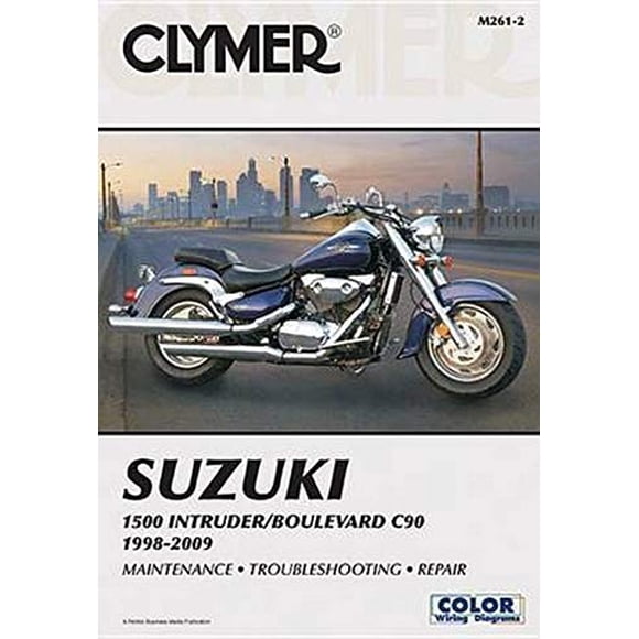 Suzuki 1500 Intruder/Boulevard C90 1998-2009 (Clymer Color Wiring Diagrams)