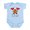 Sky Blue, variant on CafePress - My Grampy Loves Me! Infant Bodysuit - Baby Light Bodysuit, Size Newborn - 24 Months