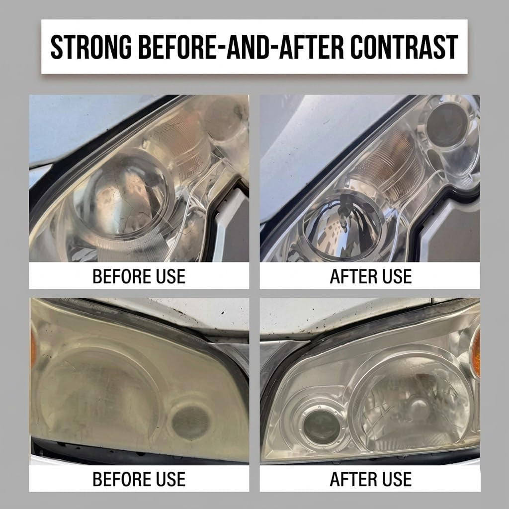 Headlight Restoration, Polimero Liquido King Para Faros, Chemical Guys Headlight Restoring Kit, Spray