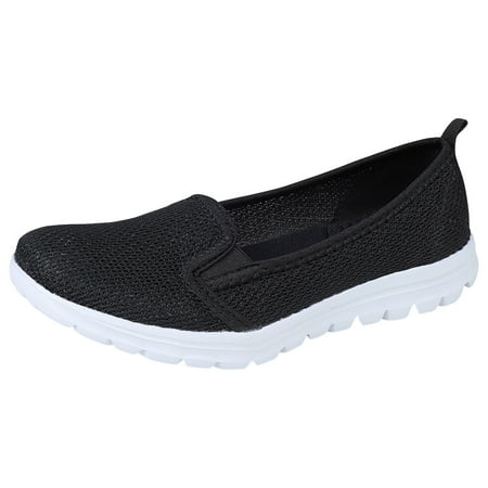 

Blphud Woman s Shoes Summer Shoes for Women 2024 Casual Womens Summer Shoes Shoes Fashionable New Pattern Simple and Pure Color Mesh Breathable Comfortable Lightweight Shoes Black 42
