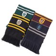 thumbnail image 2 of Bufanda de Harry Potter Slytherin, guante de corbata, Hufflepuff, Ravenclaw, Hermione, Cosplay, pañuelo cálido para hombres, mujeres, niños y niñas, 2 of 4