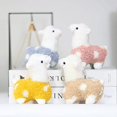 thumbnail image 2 of Suniney 4 PCS Plush Alpaca Keychain Stuffed Animal Keyring, Cute Cartoon Llama Stuffed Figure Sheep Doll Fuzzy Alpaca Keyring, Stylish Bag Hanging Pendants Purse Backpack Handbag Charms for, 2 of 8