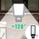 thumbnail image 5 of Sor Street lighting led Seguridad telemando de Movimiento Lámpara de Inundación For Yard Garden Corte de Baloncesto cálido CUTICAT Luz de la calle, 5 of 8