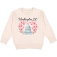 thumbnail image 2 of Inktastic Washington Dc Cherry Blossom Toddler Sweatshirt, 2 of 4
