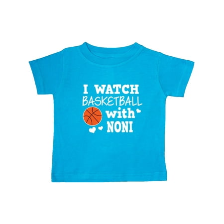 

Inktastic I Watch Basketball with Noni Gift Baby Boy T-Shirt