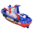 thumbnail image 1 of Electric Fire Boat Toy, Rounded Edges Water Spraying Music Light Child Bath Boat Toy Educational  For Boys For Girls, 1 of 8