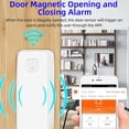 thumbnail image 3 of Amdohai in 1 Tuya ZigBee Door/Window Sensor Temperature & Humidity Detector Intelligent Home Safety Alarm System, 3 of 8
