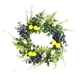 thumbnail image 4 of Corona de verano coronas de arándano de limón artificial para puerta de entrada fácil de colgar decoración del hogar guirnalda para boda de pared de, 4 of 9