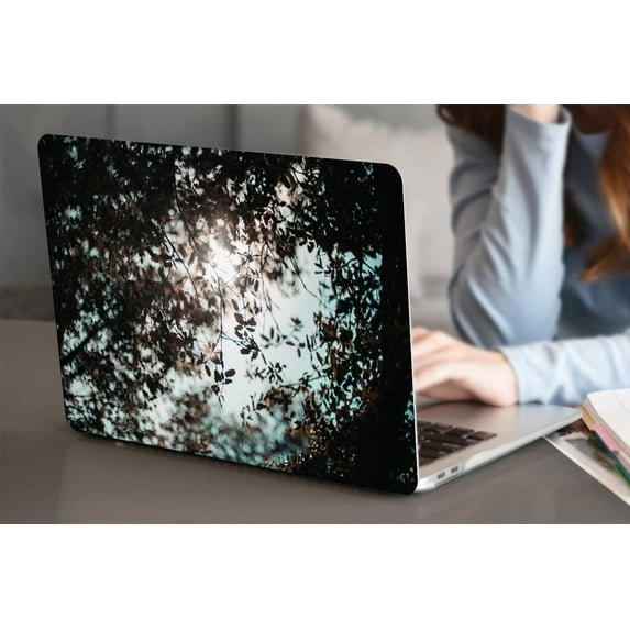 KSK KAISHEK Only for Newest MacBook Pro 15 inchs Case 2016 - 2019 Rel. Model A1707 A1990, Plastic Hard Shell Case, Flower 0683