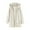Beige, variant on Fdrone Kids Girls Cotton Ribbed Hooded with Pockets Open Front Knit Long Cardigan Lightweight Long Sleeve Solid Color Soft Comfy Tops Fall Loose Cozy Trendy Coats