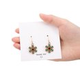 thumbnail image 1 of Pendientes de muleta con copo de nieve y árbol de Navidad para hombre viejo Pendientes creativos para fiesta Nochebuena Pendientes de Navidad, 1 of 1