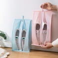 thumbnail image 6 of sunsanly Storage Bag Waterproof Dustproof Transparent Outdoor Traveling Portable Shoes Organizer Pouch Daily Use, 6 of 8