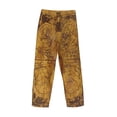 thumbnail image 6 of Balery Vintage Map print Men's Pajama Pants,Ultra Lightweight Pjs,Lounge Pant-XX-Large, 6 of 9