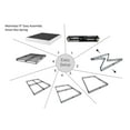 thumbnail image 3 of Mainstays 5" Cal King Easy Assembly Smart Metal Box Spring, Mattress Foundation, 3 of 9