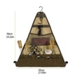 thumbnail image 4 of pitrice Multifunctional Oxford Cloth Hanging Tool Organizer Camping Cookware Storage Bag Foldable Storage Case for Outdoor Camping Dark Green, 4 of 8