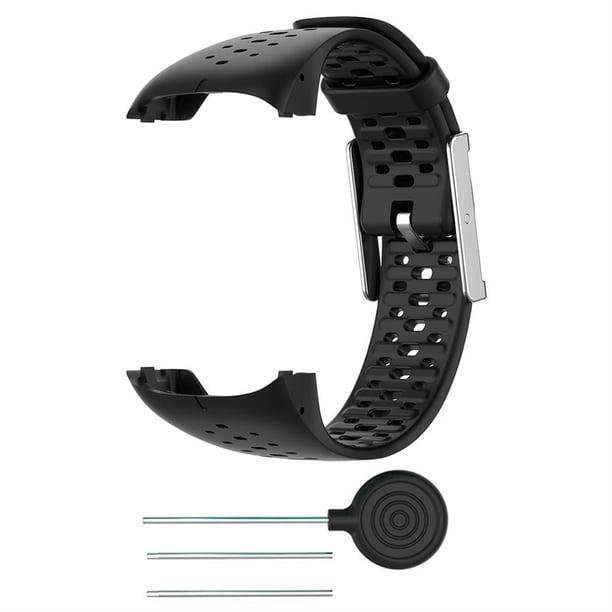 Correa De Reloj De Pulsera De Repuesto De Silicona Compatible Con Polar M400 / M430 Con Herramienta Eigraketly EL016845-06