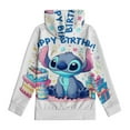 thumbnail image 4 of Stitch Hoodie with Pocket Cartoon Anime for Boys Girls Teens Gift, 4 of 6