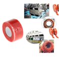thumbnail image 3 of 2 piezas de cinta de agarre de silicona tira de sellado de goma de silicona estirada para paletas de barco arneses de cableado automotriz tuberías de alcantarillado rojo amarillo Gloria none, 3 of 9