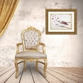 thumbnail image 3 of Prahl, Courtney 14x11 Gold Ornate Wood Framed with Double Matting Museum Art Print Titled - Love Birds II, 3 of 4