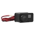 thumbnail image 4 of Cargador QC 3.0 rápido 5V/3A Dual USB motocicleta cigarrillo Lighte impermeable para teléfono móvil GPS, 4 of 14