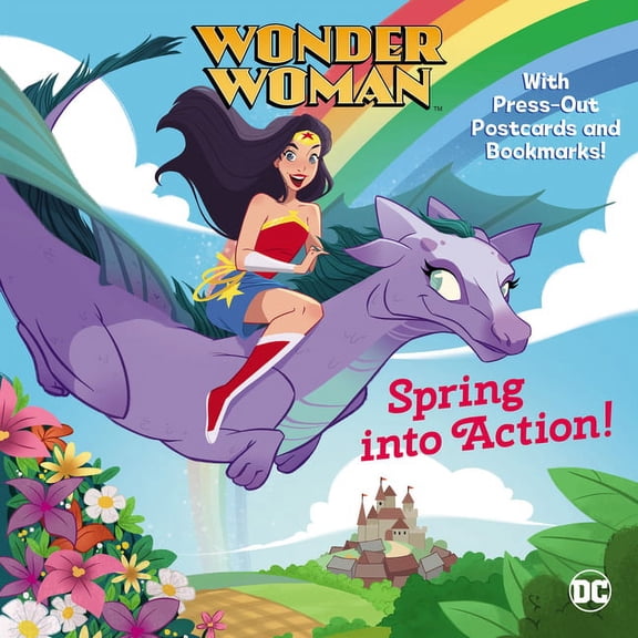 Pictureback Spring Into Action! (DC Super Heroes: Wonder Woman), (Paperback)