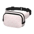 thumbnail image 2 of Fotbe Cow 1 Cangurera Cuadrada con Estampado de Doble Capa, Bolsa de Cintura Ajustable Mini para Hombres y Mujeres, 2 of 9